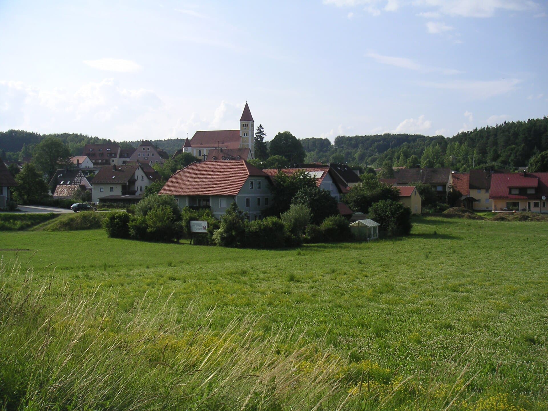 The Bavarian countryside near Illenschwang, Germany, ancestral home of the Gaar family